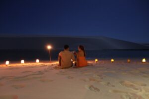 Experiência Noturna no Delta do Parnaíba: Observação das estrelas